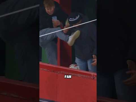 HOW A BALL WRECKED ALL BEER IN THE STADIUM! #short #shortsvideo #football