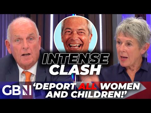 Heated: 'Deport them all!' Reform UK plan sparks intense clash after panelist demands border closure