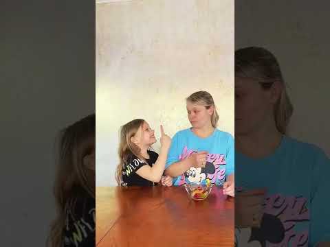 She's shocked by a big jelly bear🤭 #shorts Best video by Mnogodetky