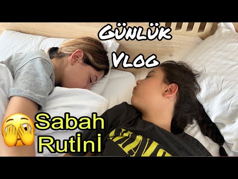 Tuana ve Eflin ile sabah rutini başlattık Günlük Vlog’a döndük🫣