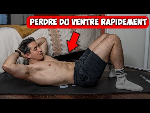 Faites ce programme tous les jours pour perdre du ventre rapidement !! (débutant 5 minutes)