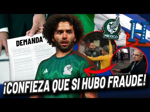 ¡ADIÓS COPA AMÉRICA! HONDURAS QUITARÍA LEGALMENTE EL TRIUNFO A MÉXICO