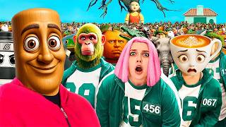 ИГРА В КАЛЬМАРА с ITALIAN BRAINROT в Реальной Жизни!