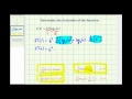 Understanding Derivatives and the Product Rule