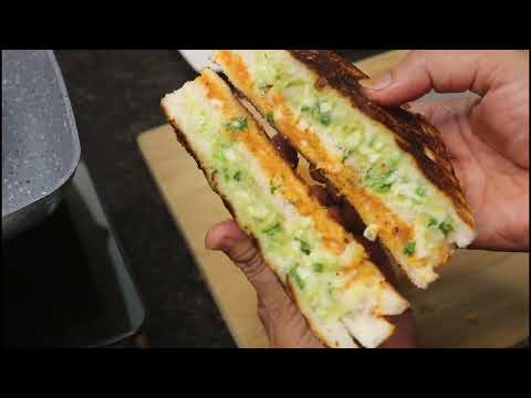 2in1 pavbhaji sandwich-paneer cheese sandwich , bread , breakfast recipe  recipe by Somya’s kitchen