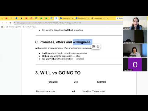 способи говорити про майбутнє - talking about the future