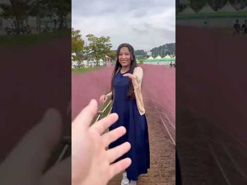 🇧🇩🇰🇷 গোলাপি কাশফুল 😍#shorts