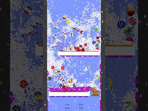 Countries Marble Race vs Mines 4 & Snow #marksmarbleracing #marbleracing #marblerace