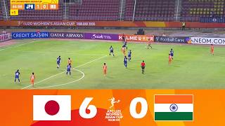 일본 vs. 인도 [6-0] | 2026 AFC U20 여자 아시안컵™ | 경기 하이라이트!