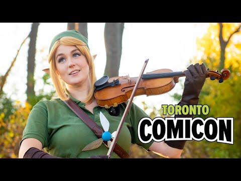 Surprising Cosplayers with Iconic Theme Songs on Violin! - TCC 2023