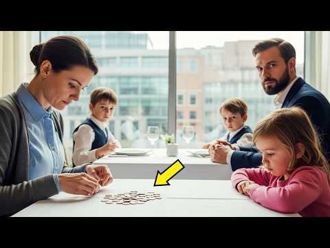 ELA CONTAVA MOEDAS NO RESTAURANTE DE LUXO…O MILIONÁRIO A JULGOU, MINUTOS DEPOIS, A VERDADE O DESTRUI