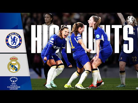 Chelsea Women 2-1 Real Madrid Femenino | HIGHLIGHTS & MATCH REACTION | UWCL 2023/24