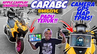 #1042 CANGGIH!! PASANG CARABC DM601C CARPLAY! HONDA ADV160