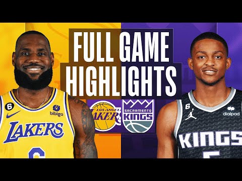LAKERS at KINGS | FULL GAME HIGHLIGHTS | December 21, 2022 video clip