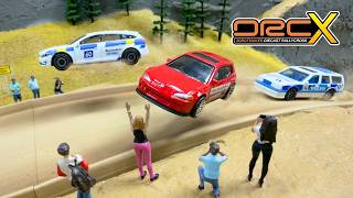 Rally Chaos & Carnage (Honda vs. Volvo) Diecast Racing