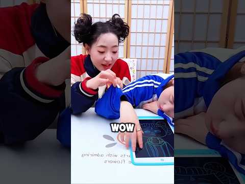 Magic Drawing Tablet ✨🐰 ~ mini wood -toy woodworking art skill wood/ handcrafted #shorts