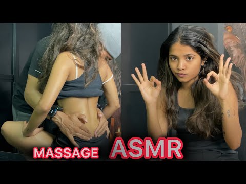 ASMR | Relax Like Never Before | Abdominal & Hip Massage Therapy by Local Barber#asmr