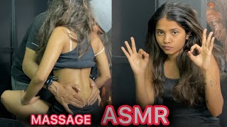 ASMR | Relax Like Never Before | Abdominal & Hip Massage Therapy by Local Barber#asmr