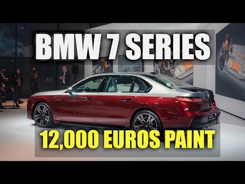 BMW 7 Series gets a €12,000  paint job