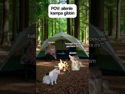 ailenle kampa gittin