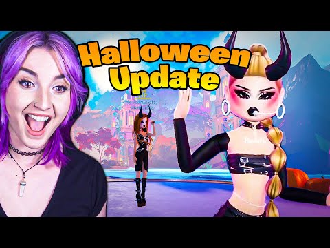 NEW Dress To Impress Halloween Update CHALLENGE With JoeyGraceffaGames!