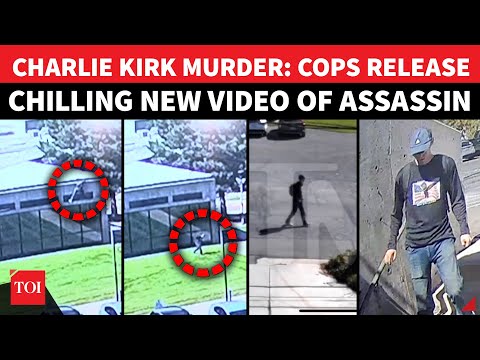 Charlie Kirk Killing: New Video Shows Killer Jumping Off Roof, Running Away, Then Limping | Watch