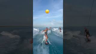 Can’t believe we pulled this off #wakeboarding #wakesurfing