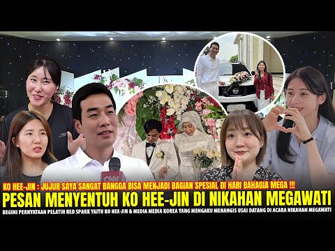🔴PECAH TANGIS KO HEE-JIN! Ko Hee-Jin Berikan PESAN MENYENTUH INI Di Ngunduh Mantu Nikahan Mega & dio