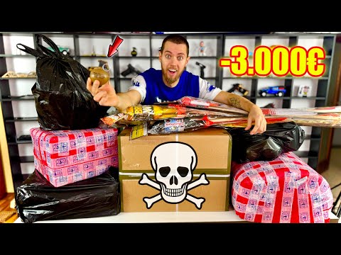 3000€ Silvester Feuerwerk auspacken inklusive 1000€ Ultra Polenböller Mystery Box!