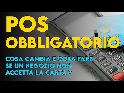 POS (VERAMENTE) OBBLIGATORIO fra pochi giorni | Obblighi, multe, limiti e date