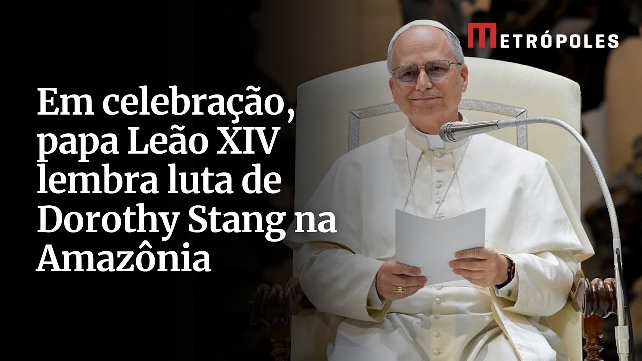 Em celebração papa Leão XIV lembra luta de Dorothy Stang na Amazônia
