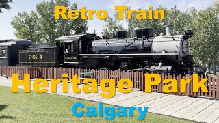 Retro Train – Heritage Park Calgary