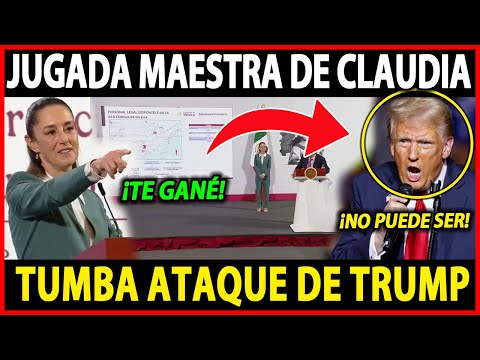 ¡LUNES DE SORPRESA! JUGADA MAESTRA DE CLAUDIA, TUMBA AT4QUE DE TRUMP, SE LE CAE PLAN DE ÚLTIMA HORA