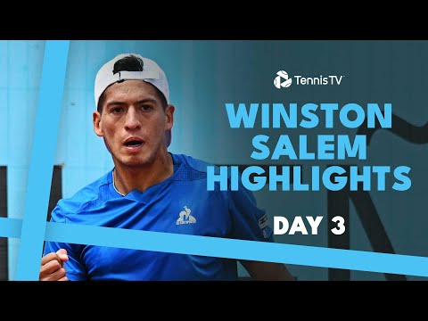 Baez Begins Title Defense; Cerundolo & Eubanks Feature | Winston-Salem 2024 Day 3 Highlights