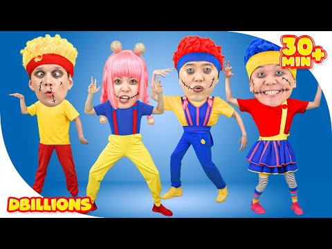 ¡Rompecabezas de monstruos! | MEGA Compilación | D Billions Canciones Infantiles