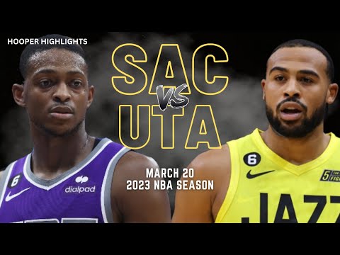 Sacramento Kings vs Utah Jazz Full Game Highlights | Mar 20 | 2023 NBA Season video clip