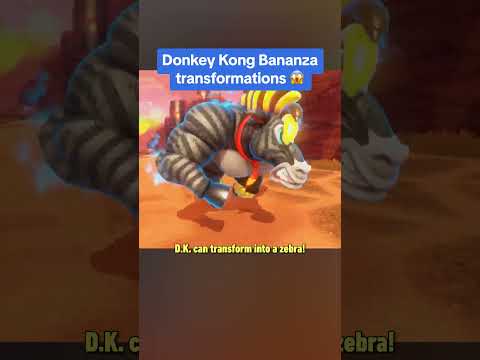 Pauline's singing can make Donkey Kong TRANSFORM! #dk #donkeykongbananza #pauline #gameplay #ign