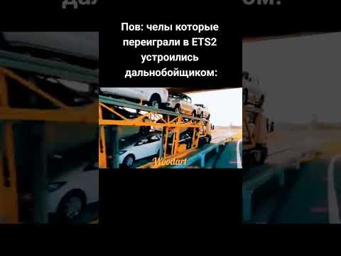 Пов : челы которые играли в ETS2 устроились дальнобойщиками #memes #funny #ets2 #edit #XspeDd