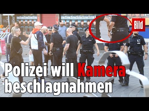 Polizei-Einsatz bei 187 Strassenbande-Videodreh