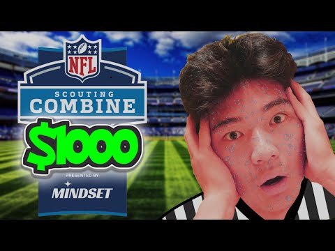 I Hosted My Own NFL Combine ($1,000!!)