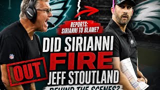 Did Nick Sirianni fire Jeff Stoutland???
