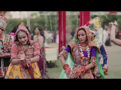 Navaratri dandiya festival 2024 by vision coaching institute nikol Ahmedabad