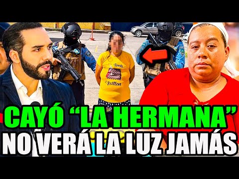 CAYÓ "LA HERMANITA" 😱 LA MERA JEFA DEL BARRIO 18 EN EL SALVADOR BUKELE LA HARÁ PAGAR POR LO QUE HIZO