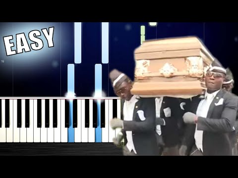 Coffin Dance Roblox Piano Easy 07 2021 - roblox piano sheets youtube