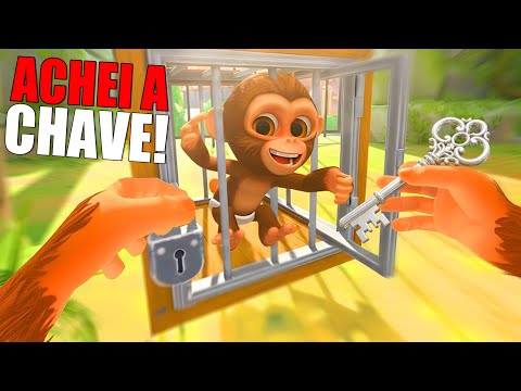 Tentando ESCAPAR da JAULA! no I Am Monkey no CELULAR!