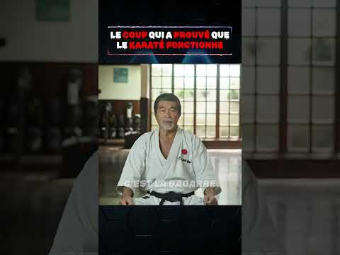Le coup qui a prouvé que le karaté fonctionne. #shorts #ufc #mma