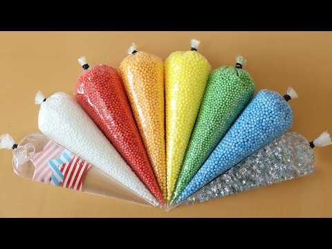 Making Slime with Piping Bags! Most Satisfying Slime Video★ASMR★#ASMR #PipingBags