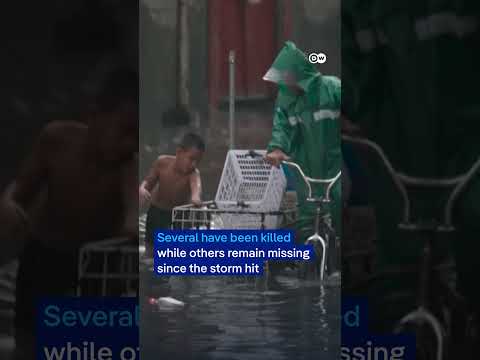 Thousands displaced in the Philippines in the aftermath of Wipha | DW News