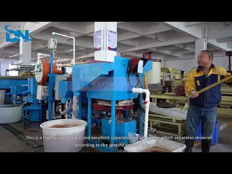 Jig is the key equipment in gravity separation process