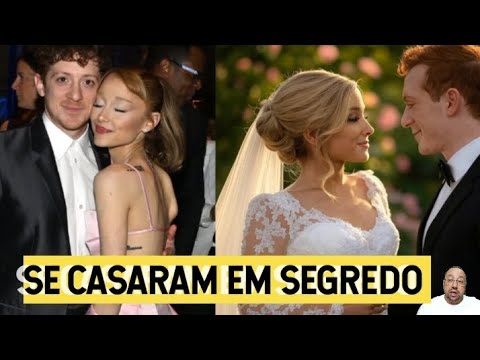 Ariana Grande SE CASA com Ethan Slater em CERIMÔNIA SECRETA após DIVÓRCIO de Dalton Gomez "SE AMAM"